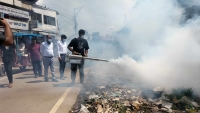 কমলনগরে ডেঙ্গু প্রতিরোধে মশা নিধন স্প্রে কার্যক্রমের উদ্বোধন