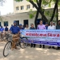 কমলনগরে গ্রাম পুলিশদের মাঝে বাইসাইকেলে বিতরণ