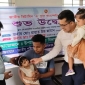 কমলনগরে ৩৬ হাজার শিশুকে ভিটামিন ‘এ’ প্লাস ক্যাপসুল খাওয়া হচ্ছে