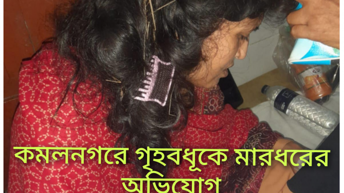কমলনগরে গৃহবধূকে মারধরের অভিযোগ