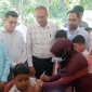 কমলনগরে স্কুল পর্যায়ে টাইফয়েড ভ্যাকসিন প্রদান কার্যক্রম উদ্বোধন
