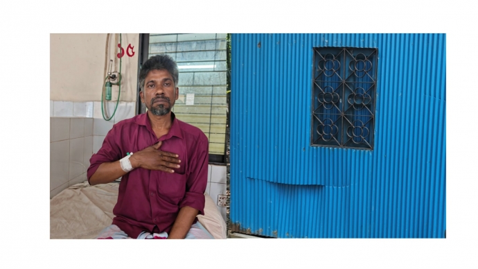 কমলনগরে ব্যবসায়ির ওপর হামলা, বসতঘর ভাঙচুর ‎